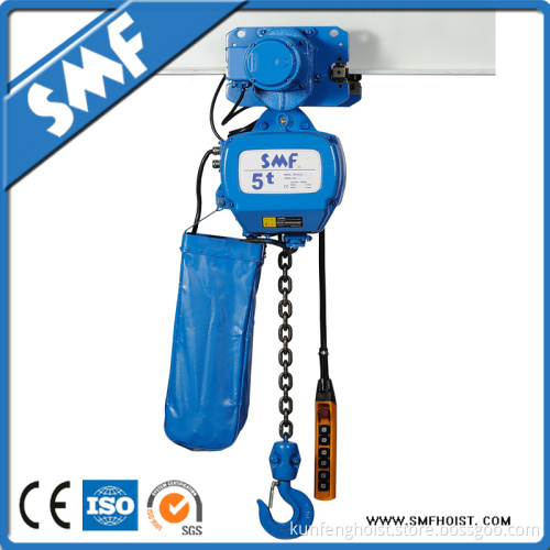 Electric Chain Hoist in Construction